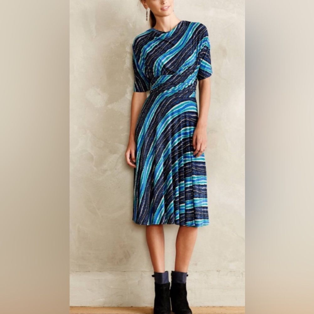 Anthropologie Wintertide Dress by Plenty by Tracy Reese  Size XS